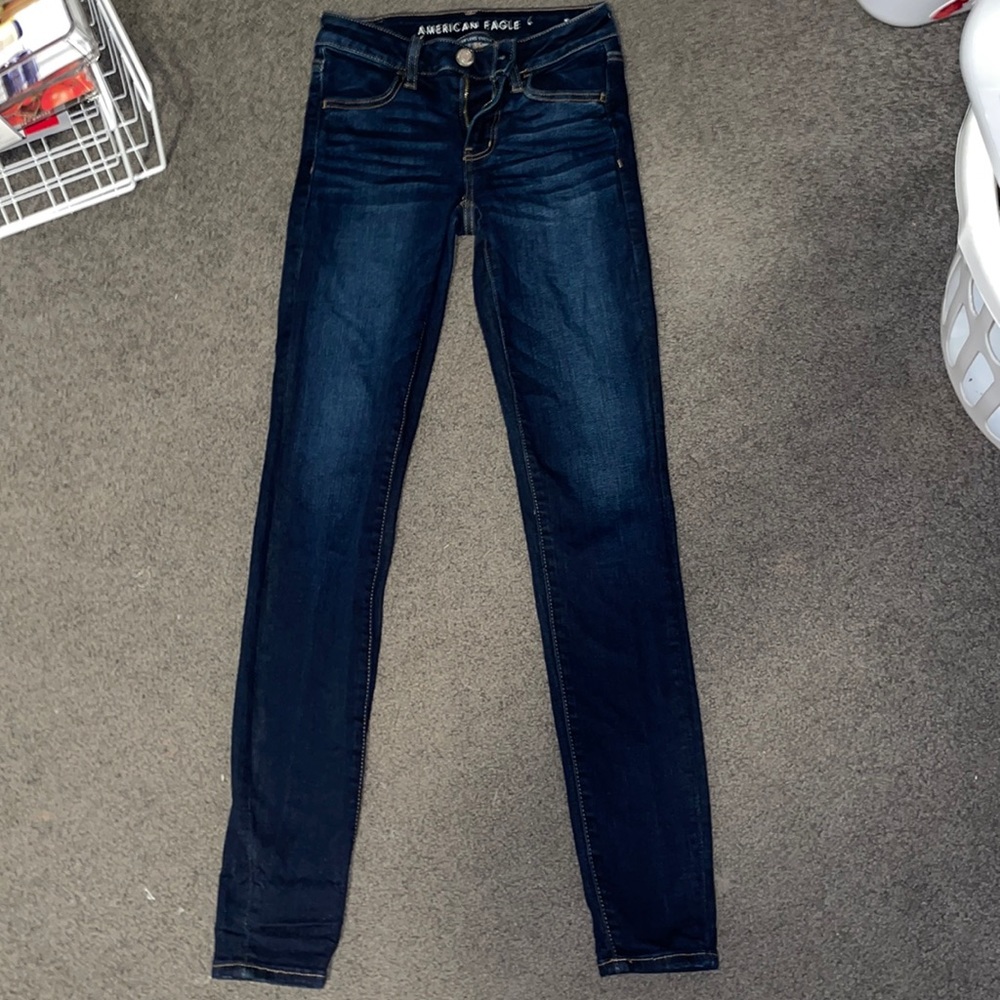 american eagle jeggings size 00 long